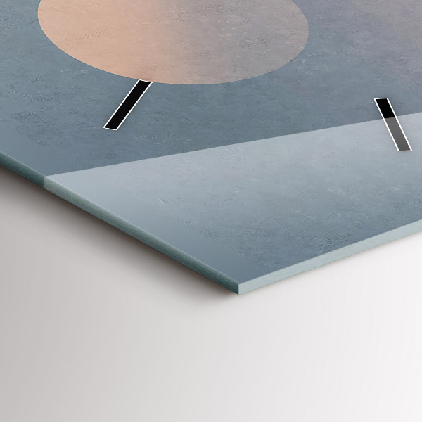 Vertical wall clock Astronauts Milky Way