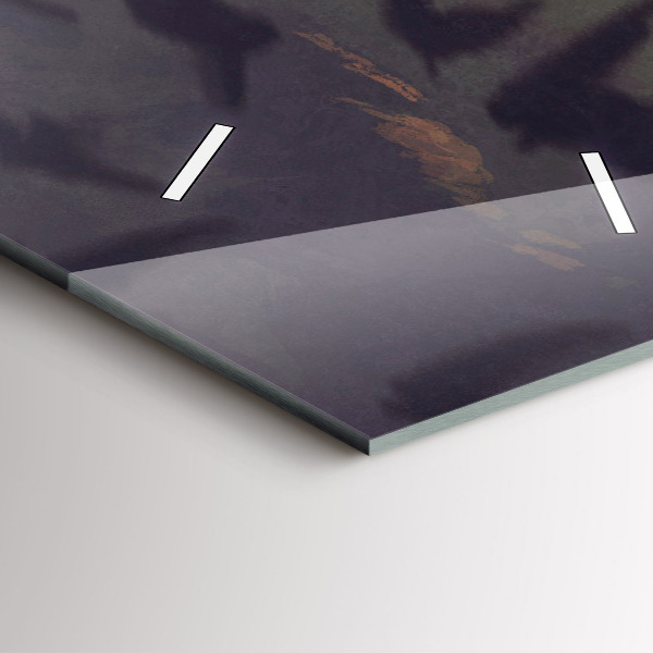 Vertical wall clock Concert on the beach