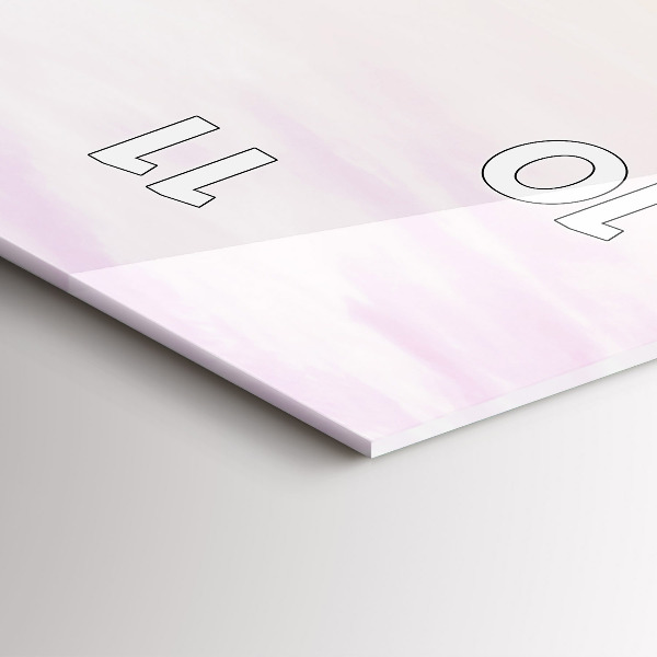 Vertical wall clock Polish Sunny Sea