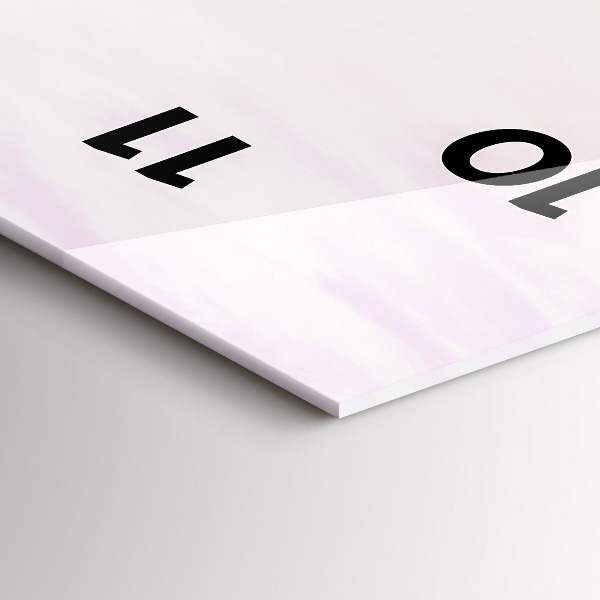 Vertical wall clock Polish Sunny Sea