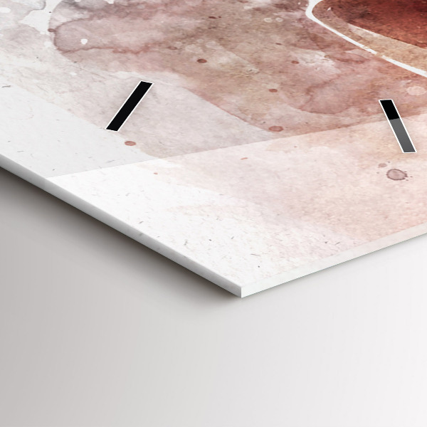 Vertical wall clock Guitar Visualization