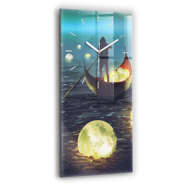 Vertical wall clock Abstraction