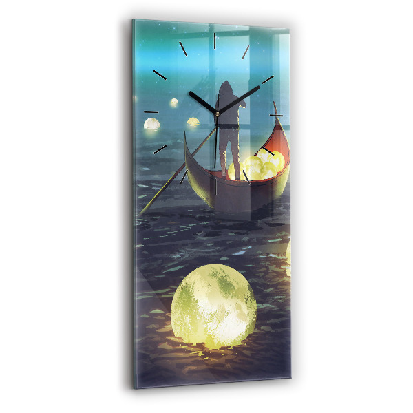 Vertical wall clock Abstraction