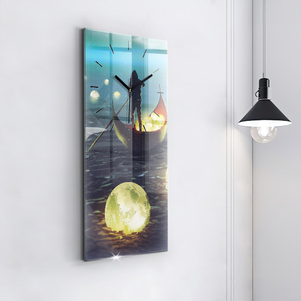 Vertical wall clock Abstraction