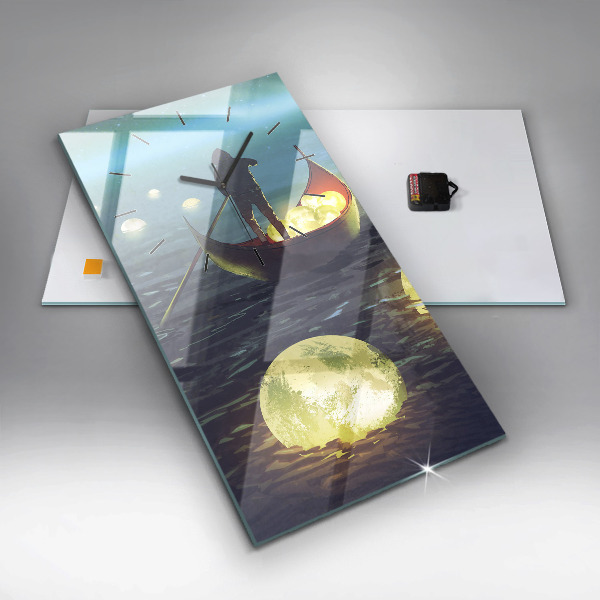 Vertical wall clock Abstraction