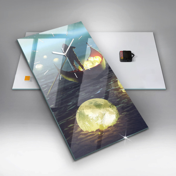 Vertical wall clock Abstraction