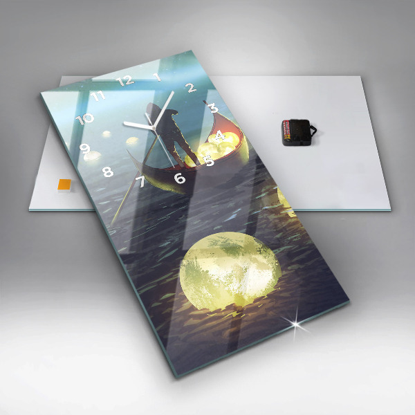 Vertical wall clock Abstraction