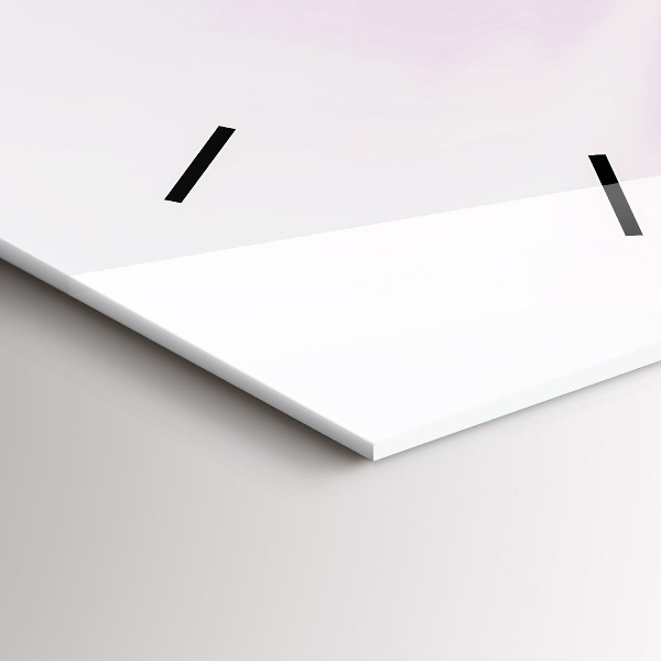 Vertical wall clock Abstraction