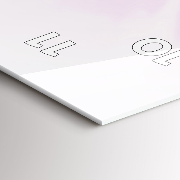 Vertical wall clock Abstraction