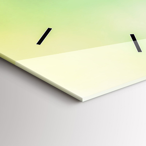 Vertical wall clock Globe