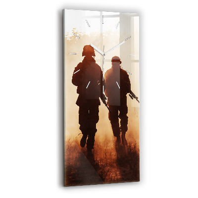 Vertical wall clock United States Marines