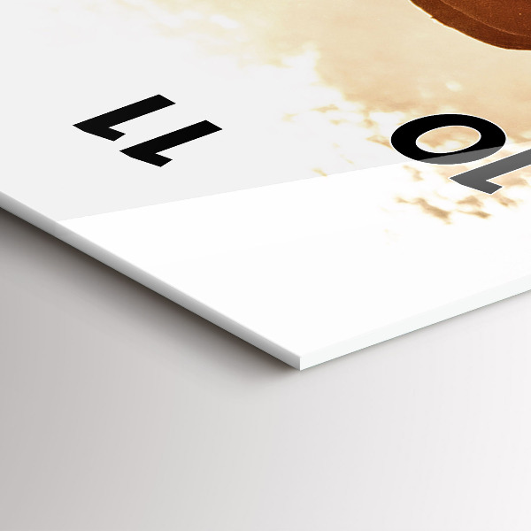 Vertical wall clock United States Marines