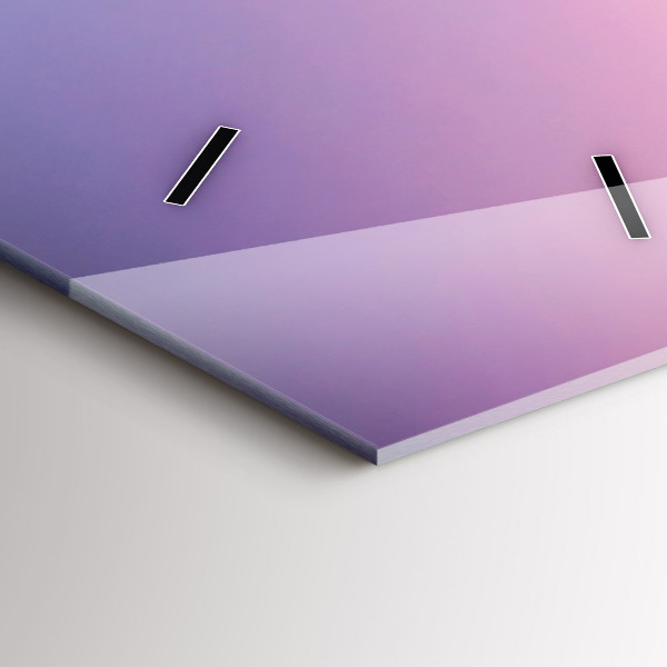 Vertical wall clock Sunset Maldives