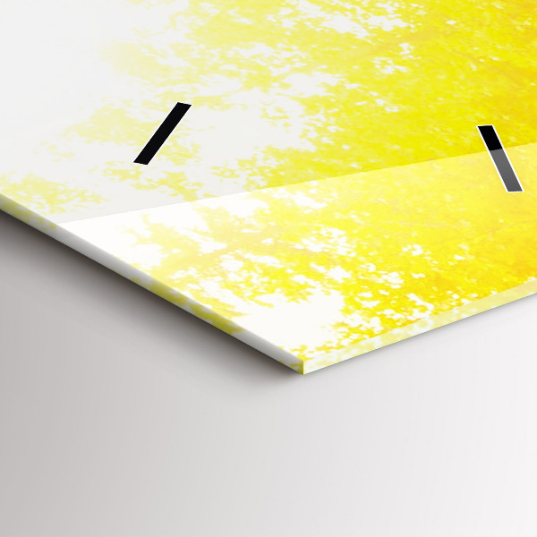 Vertical wall clock View of the waterfall