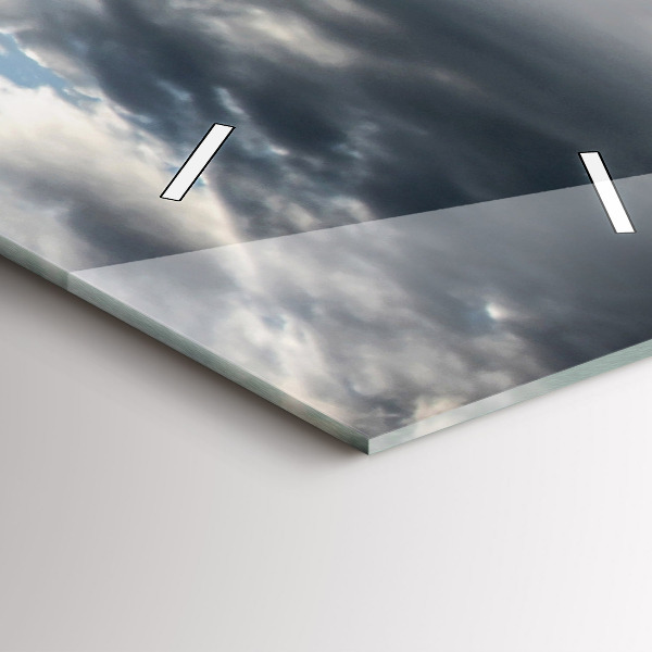 Vertical wall clock Gondola in Venice