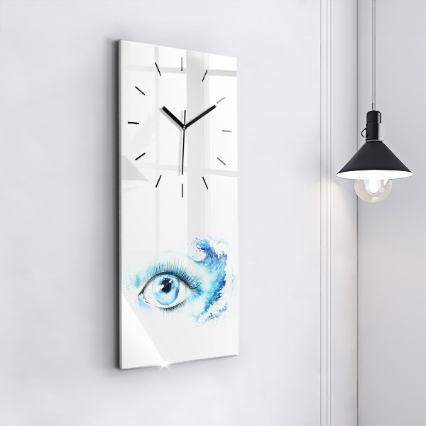 Vertical wall clock Sea Eye