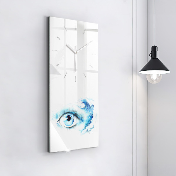 Vertical wall clock Sea Eye