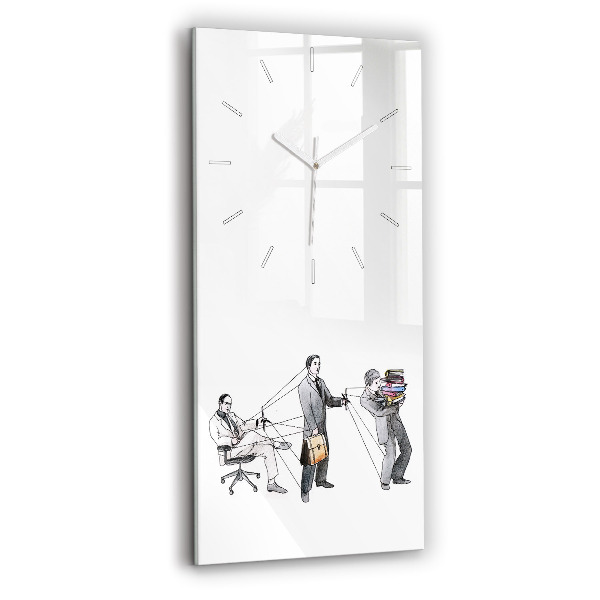Vertical wall clock Puppet People