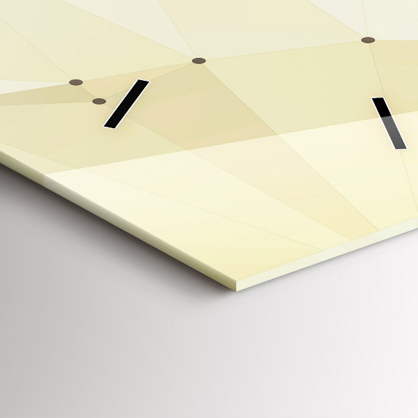 Vertical wall clock Creation of Adam