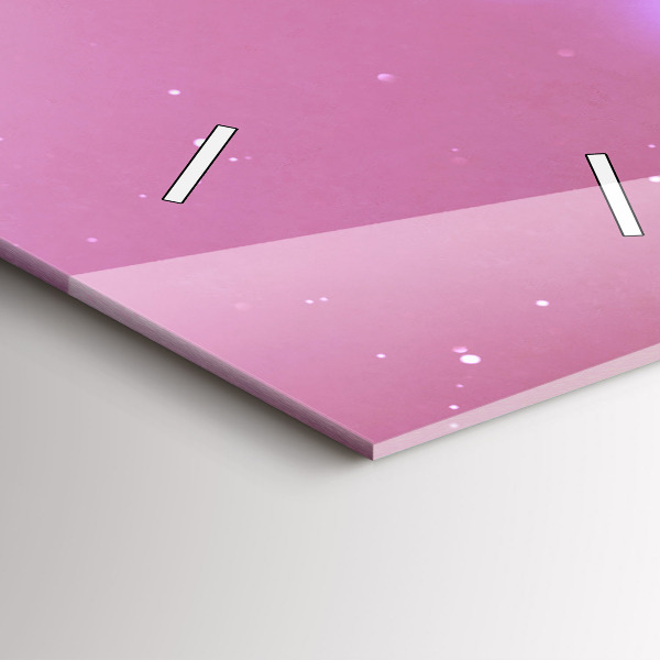 Vertical wall clock Abstraction book