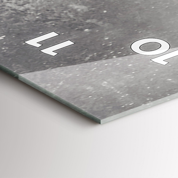 Vertical wall clock Elephant