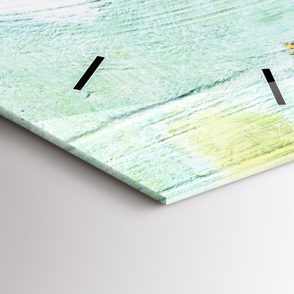 Vertical wall clock People on the ladder