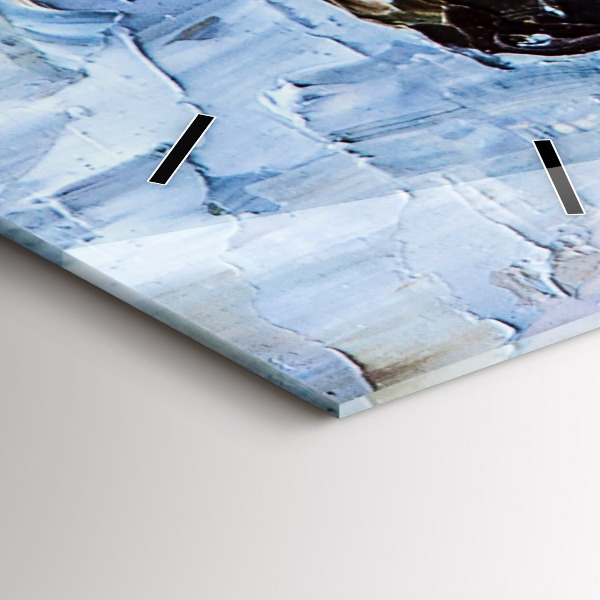 Vertical wall clock Young ballerinas