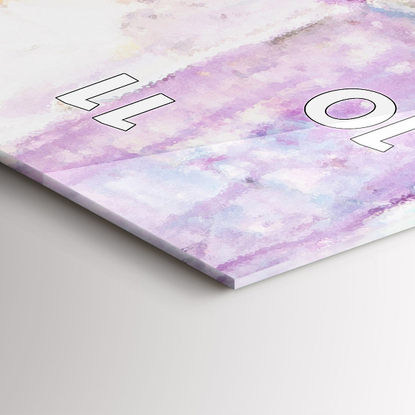 Vertical wall clock Preparing the ballerina