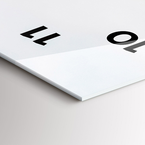 Vertical wall clock Old cars