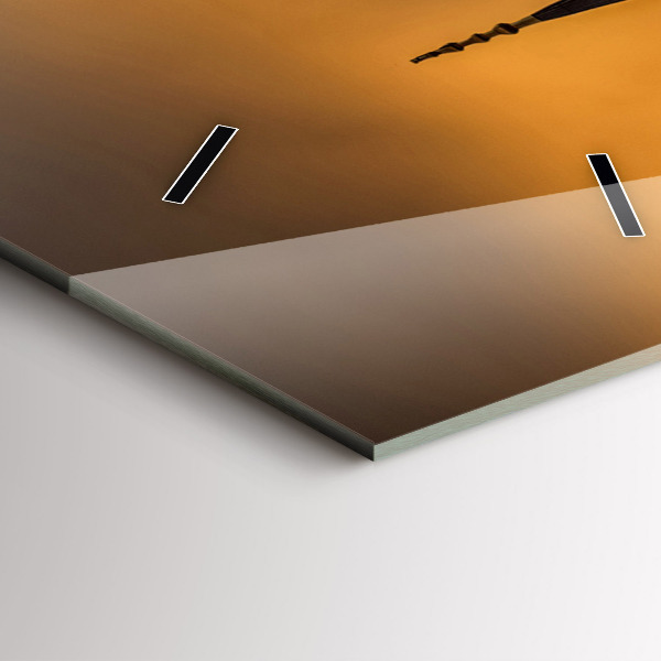 Vertical wall clock Mosque in Istanbul