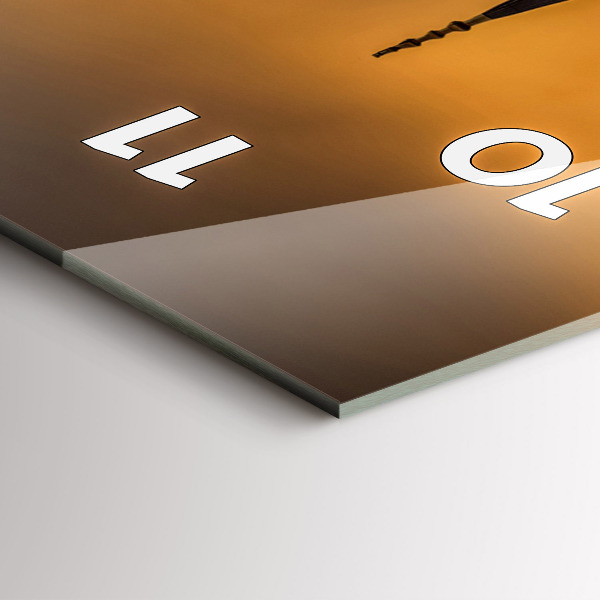 Vertical wall clock Mosque in Istanbul