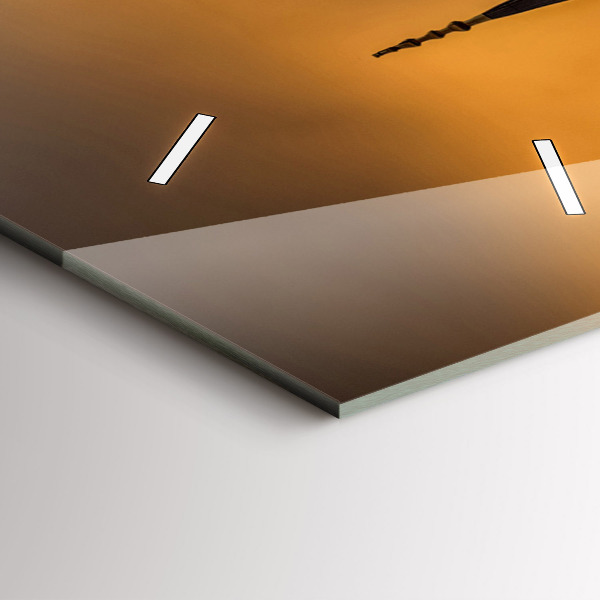 Vertical wall clock Mosque in Istanbul