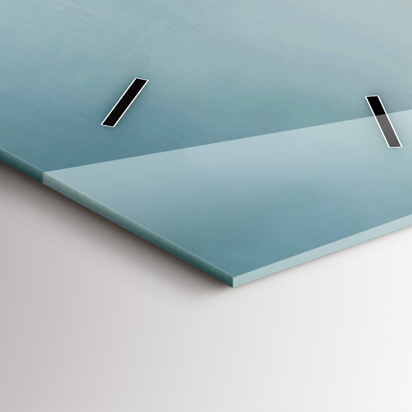 Vertical wall clock Surreal Flamingo