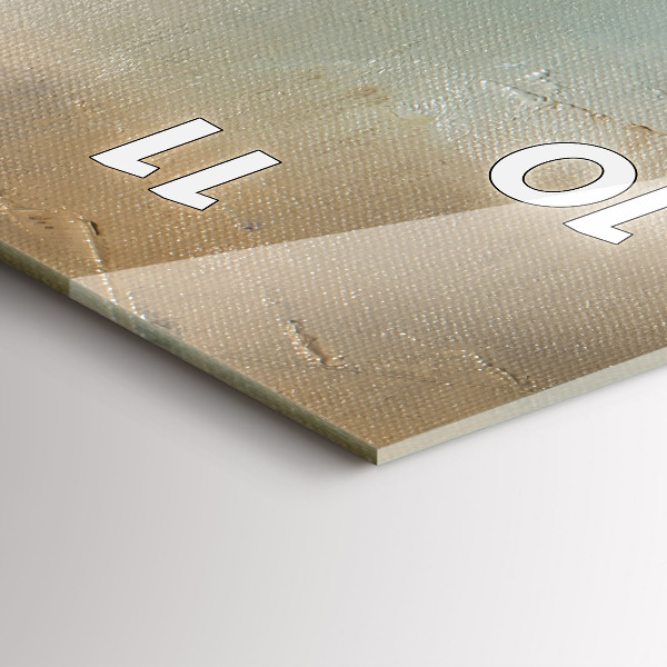 Vertical wall clock Architecture of the city of Paris