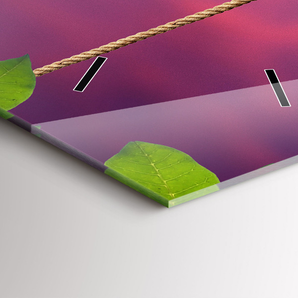 Vertical wall clock Birdhouse