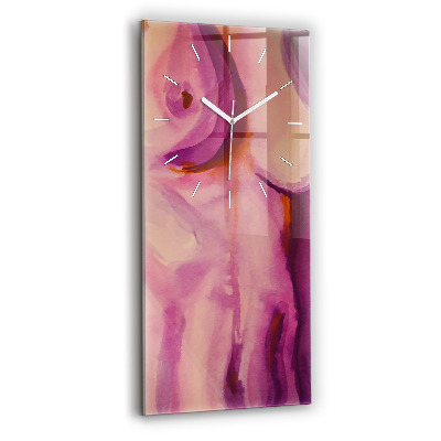 Vertical wall clock Painting Women