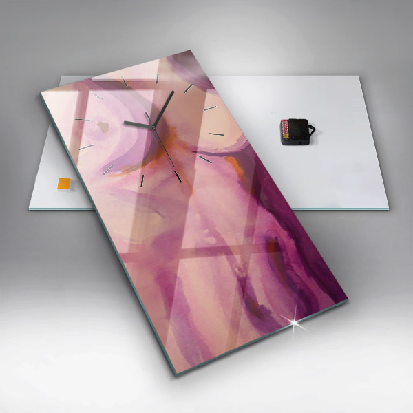 Vertical wall clock Painting Women