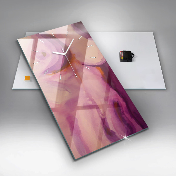 Vertical wall clock Painting Women