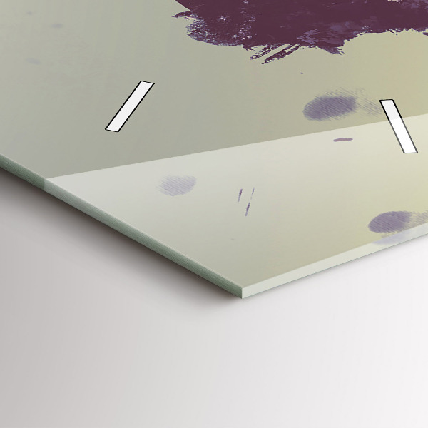 Vertical wall clock Zombies at night - halloween