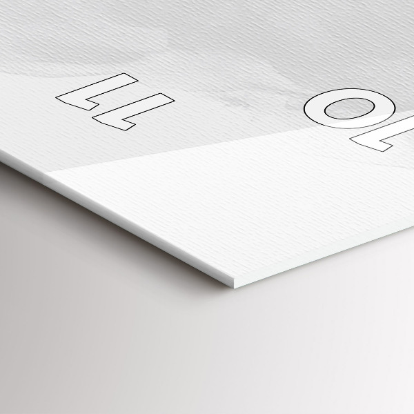 Vertical wall clock Guitar Graphics