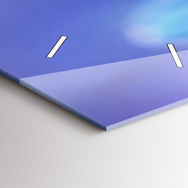 Vertical wall clock Butterfly on the grass