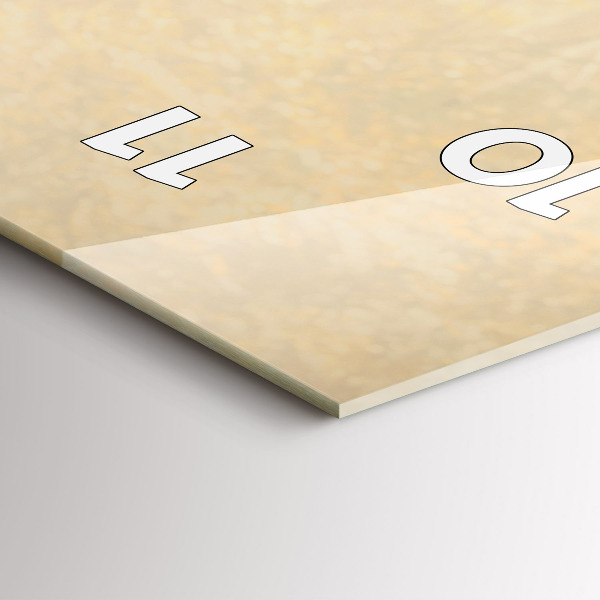 Vertical wall clock Monk leading elephants