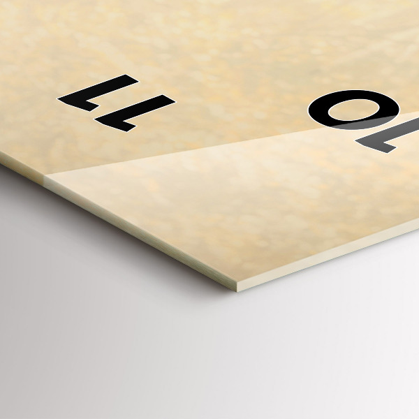 Vertical wall clock Monk leading elephants