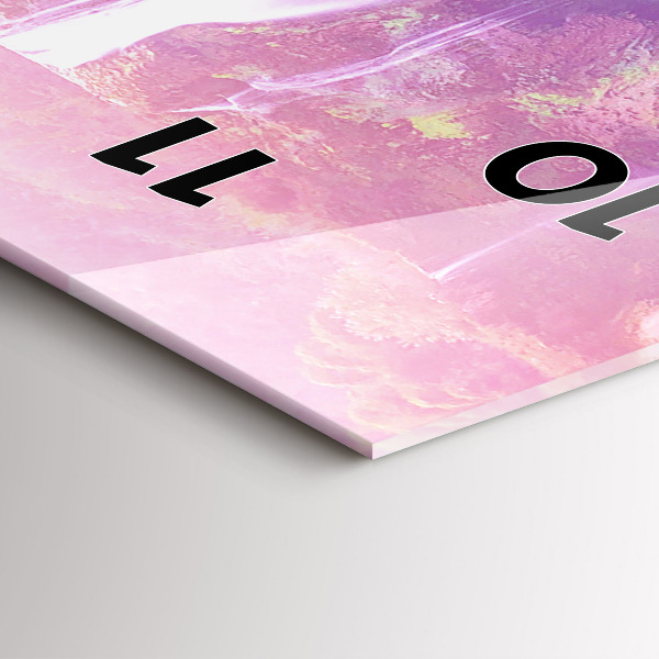 Vertical wall clock Jiulong Waterfall China