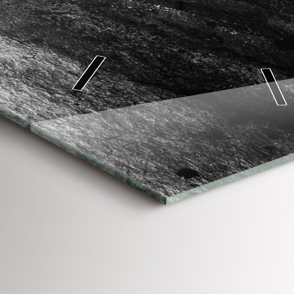 Vertical wall clock Woman in a hat