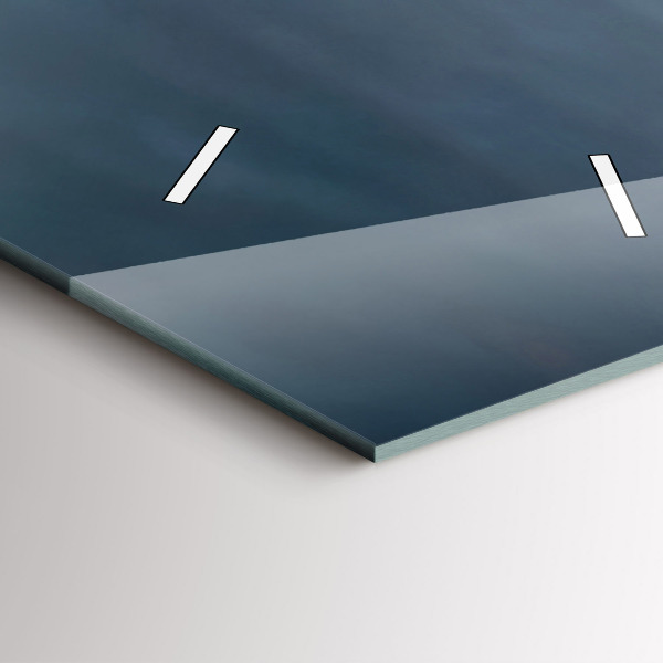 Vertical wall clock Man on a motorcycle