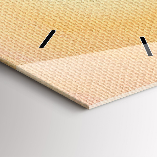 Vertical wall clock Christmas tree and bridge