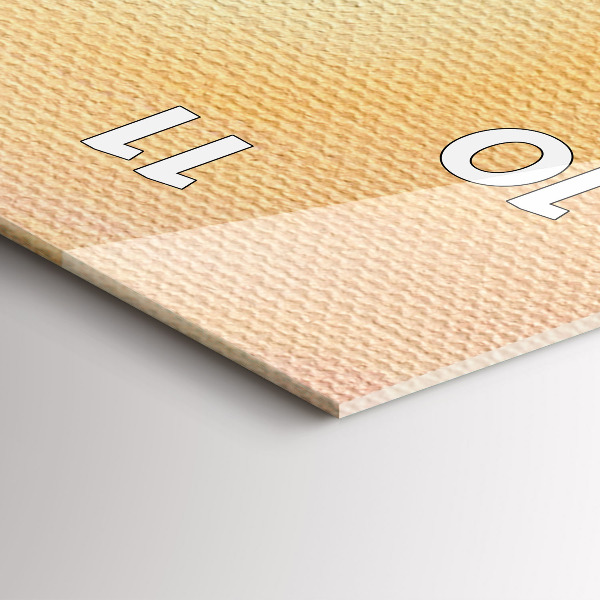 Vertical wall clock Christmas tree and bridge