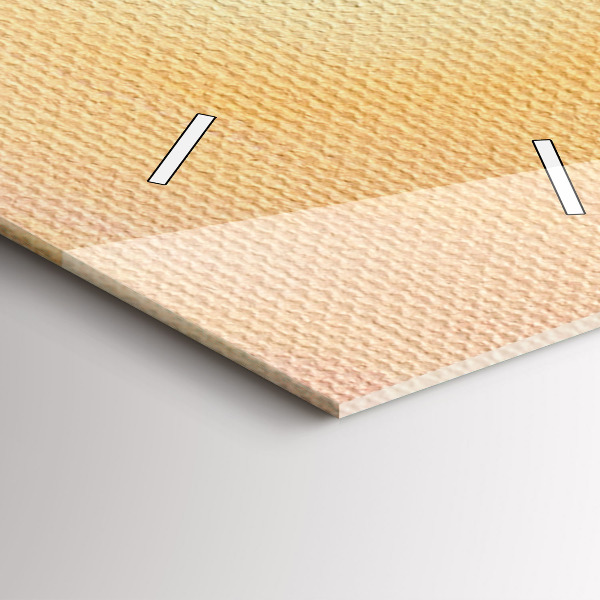 Vertical wall clock Christmas tree and bridge