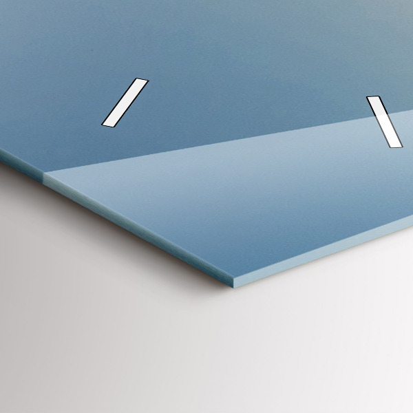 Vertical wall clock Tractor in a farm field